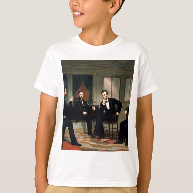 Camiseta Os Pacificadores com Abraham Lincoln (Frente)