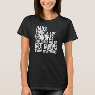 Camiseta Os Pais Conhecem Muitos Avós Conhecem O Avô