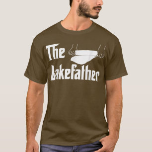 Camiseta Os Pais Engraçados Fazendo Bolo De Pão