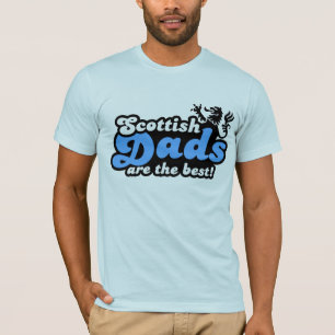 Camiseta Os pais escoceses são o melhor