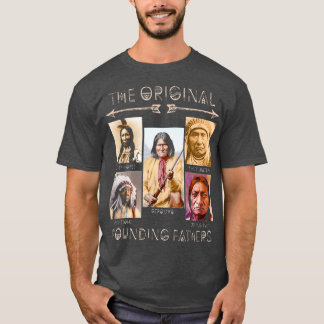 Camiseta os pais fundadores originais clássicos nativos