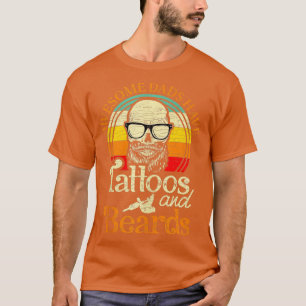 Camiseta Os Pais Incríveis De Mens Têm Attoos E Ursos