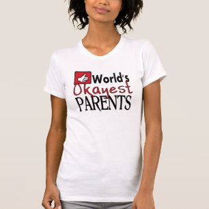 Camiseta Os pais mais bonitos do mundo que combinam com as