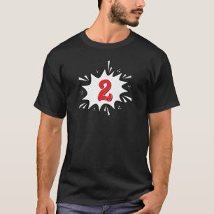 Camiseta Os Pais Número 2 São Mãe E Pai