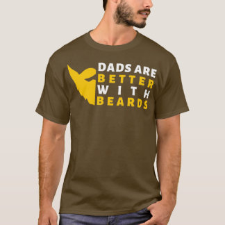 Camiseta Os pais São Melhores Com As Barbas