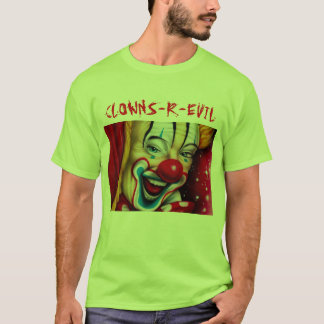 Camiseta Os palhaços são maus