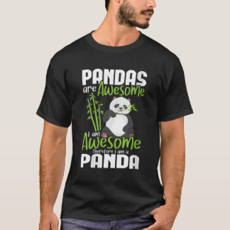 Camiseta Os Pandas São Incríveis, Eu Sou Incrível, Por Isso