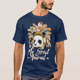 Camiseta Os Pandas São O Meu Espírito, Os Presentes Do Urso