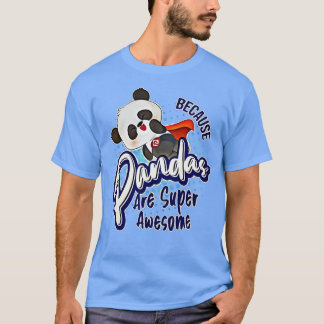 Camiseta Os Pandas São Super Incríveis
