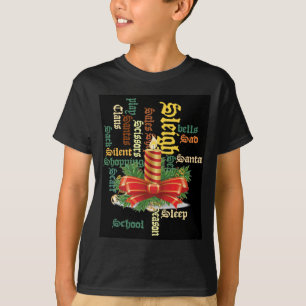 Camiseta Os papais noeis têm um bom dia e uma noite melhor