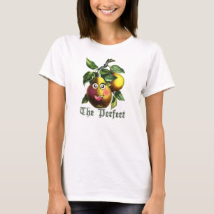Camiseta Os pares perfeitos, ajustaram x2, combinando o T