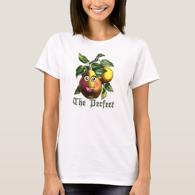 Camiseta Os pares perfeitos, ajustaram x2, combinando o T (Frente)