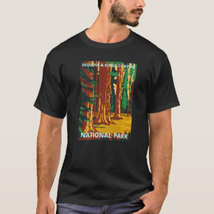 Camiseta Os Parques Nacionais Sequoia e Kings Canyon Califo