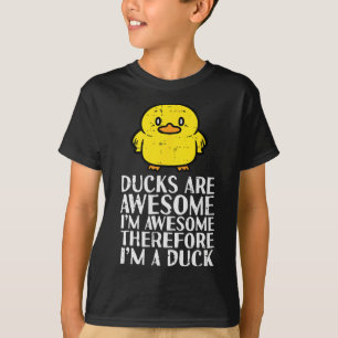 Camiseta Os Patos São Incríveis Por Isso Mulheres Engraçada
