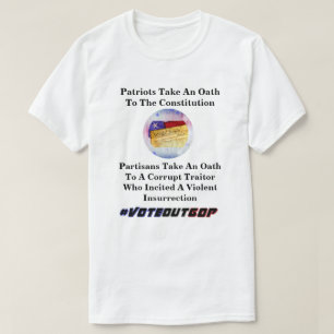 Camiseta Os Patriotas Prestam Juramento À Constituição