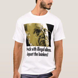 Camiseta Os pedaços com imigrantes ilegais, deport os