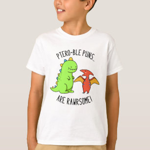 Camiseta Os Peitos De Ptero São Engraçados Dinossauro Engra
