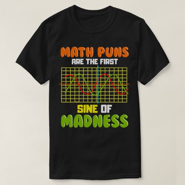 Camiseta Os Peitos Engraçados De Matemática São O Primeiro  (Frente do Design)