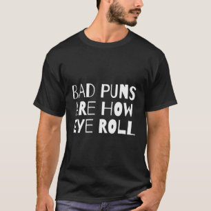 Camiseta Os Peitos Maus São Como Os Olhos Rolam Piada Engra
