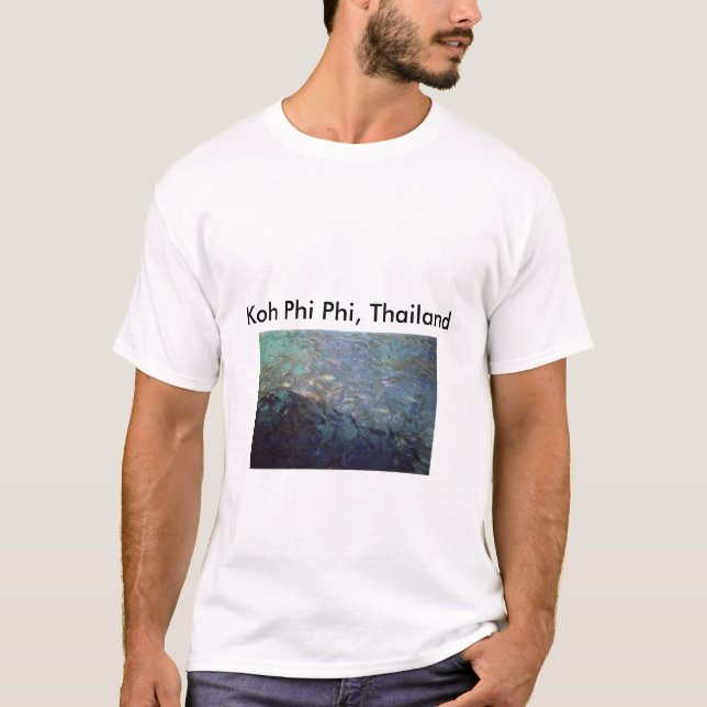 Camiseta Os peixes da phi da phi do Koh, Tailândia (Frente)