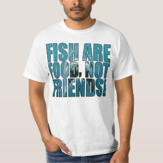 Camiseta Os peixes são comida
