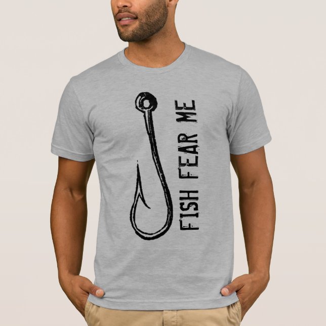 CAMISETA OS PEIXES TEMEM-ME (Frente)