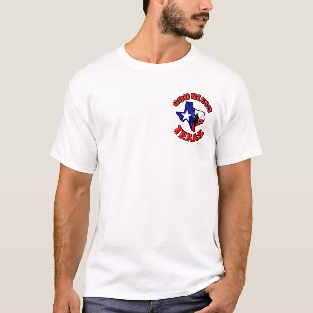 Camiseta Os pescadores do caiaque de Texas Short o t-shirt (Frente)