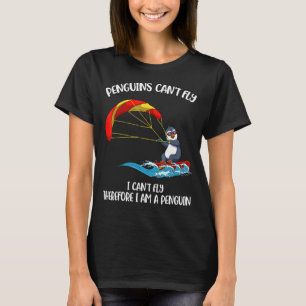 Camiseta Os pinguins não conseguem voar