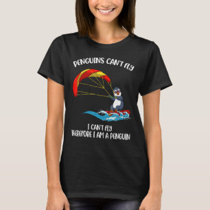 Camiseta Os pinguins não conseguem voar