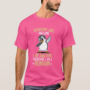 Camiseta Os Pinguins São Incríveis Eu Sou Incrivelmente Eng