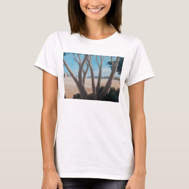 Camiseta Os pinhos aproximam Pienza 2012 (Frente)