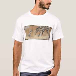 Camiseta Os pinhos sob a neve