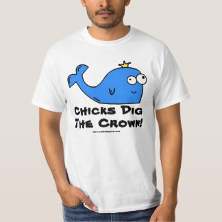 Camiseta Os pintinhos escavam a coroa!