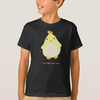 Camiseta Os pintinhos escavam-me