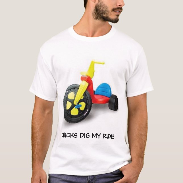 Camiseta Os pintinhos escavam meu passeio (Frente)