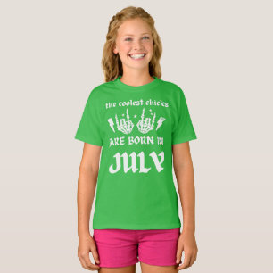 Camiseta OS PINTINHOS MAIS LEGAIS SÃO NASCER NO aniversário