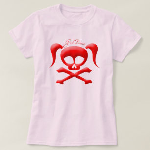 Camiseta Os piratas da menina couberam o t-shirt da boneca