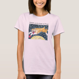 Camiseta Os pitbull são para vândalos dos abraços não