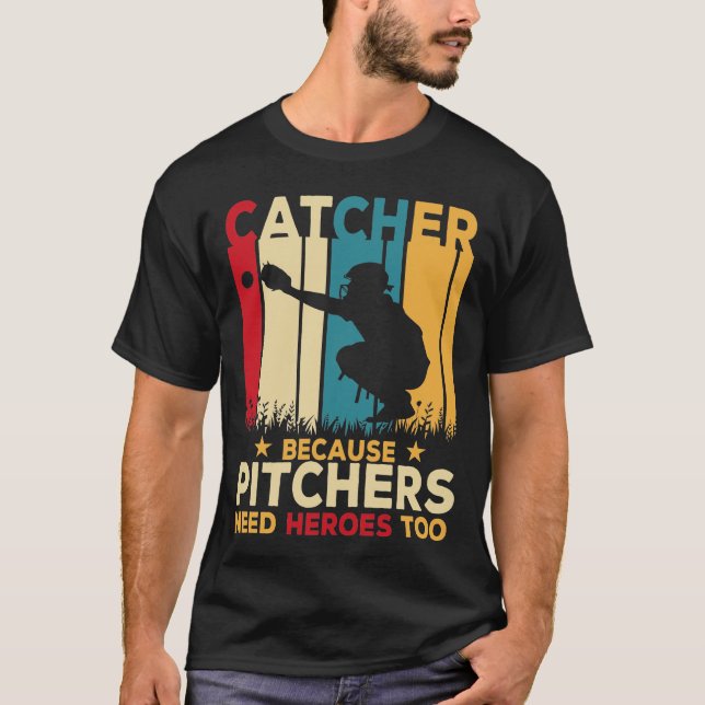 Camiseta Os Pitchers De Definição De Chamador Precisam De H (Frente)