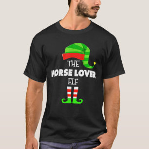 Camiseta Os Pjs De Natal Da Família Do Grupo Horse Elf