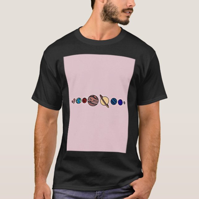 Camiseta Os Planetas (Frente)