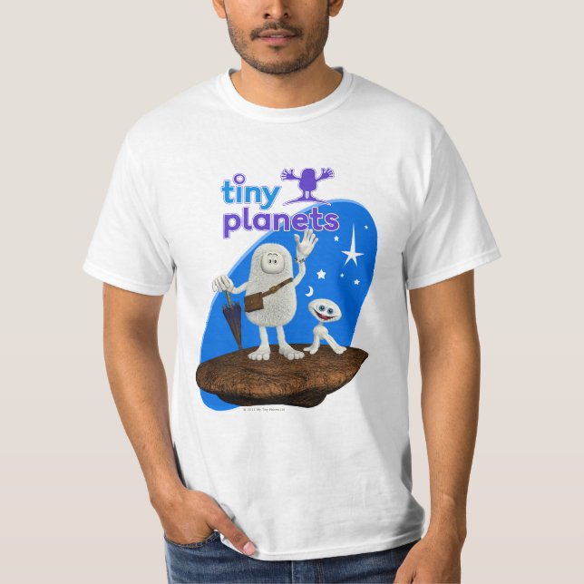 Camiseta Os planetas minúsculos Bing & Bong (Frente)