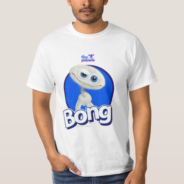 Camiseta Os planetas minúsculos Bong - Yeah. (Frente)