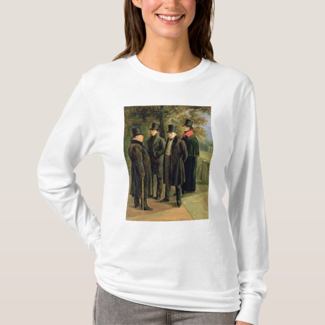 Camiseta Os poetas Aleksandr Pushkin (Frente)