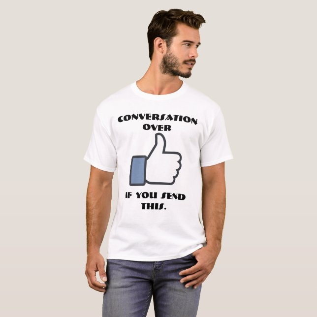 Camiseta Os polegares levantam Emoji (Frente Completa)