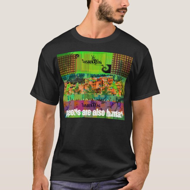 Camiseta Os pombos são humanos (Frente)
