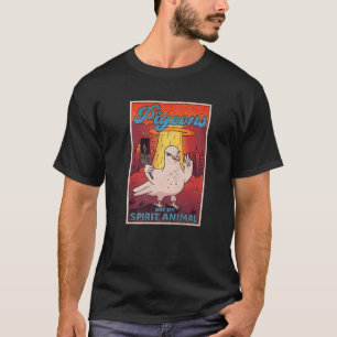 Camiseta Os Pombos São Os Meus Pombos De Animais.