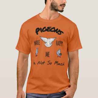 Camiseta Os porcos fazem você uma brincadeira feliz
