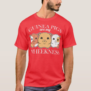 Camiseta Os porcos guineenses são a minha roda Engraçada Po