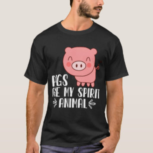 Camiseta Os Porcos São O Meu Animal Espirituoso